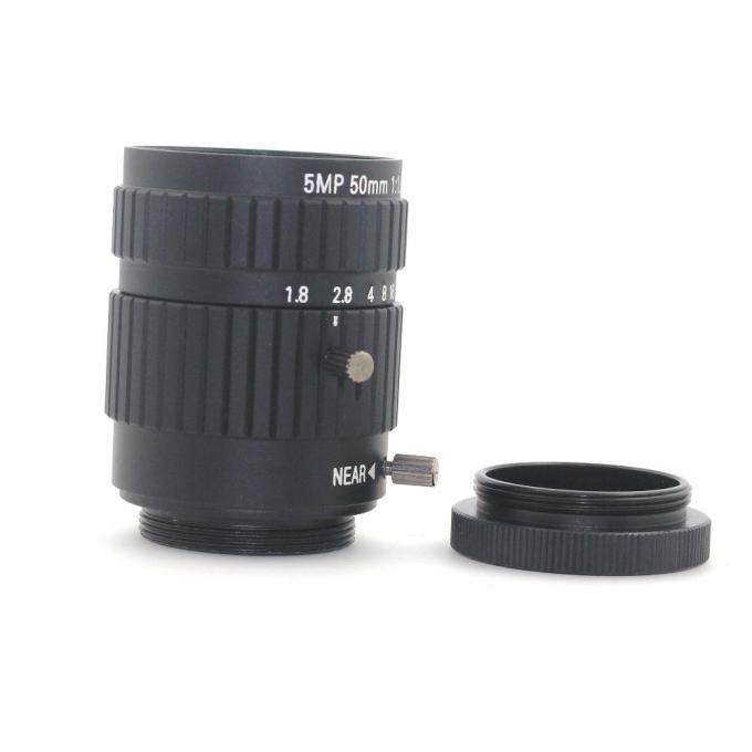 CS Fixfocus 5MP 50mm, c-Berg für Überwachungskamera-Linse für industrielle Mikroskop-Kamera cctv