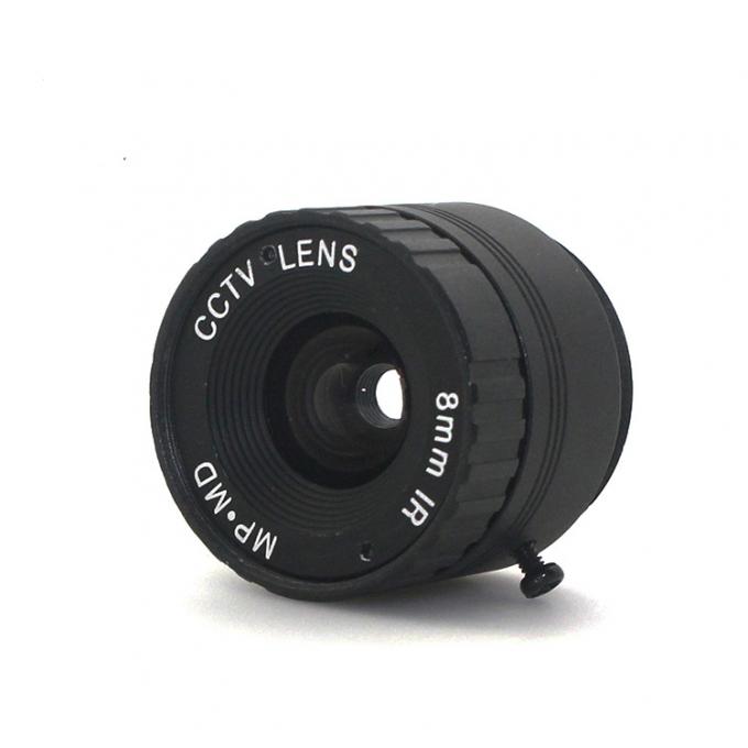 Mega- Pixel cctv-Kameraobjektiv 8mm reparierte Irislinse, 1/3 Cs Berg festes F1.6 für Überwachungskamera
