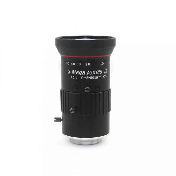 3Megapixel Varifocal CCTV-Linse 5-50mm CS Berg manuelle LANGSTRECKENIRIS für 720P/1080P Kamera des Kasten-Camera/IP