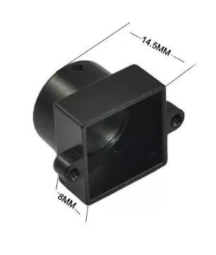 Des Metall20mm Überwachungskamera-Brett-Linse CCD-Linsen-Berg-Basis Loch-Abstands-M12