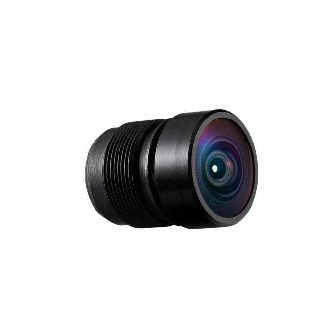 Fahrzeugberglinse 1.61mm 1/4 Größe DFOV 177 hintere Ansicht-Fahrzeug-Linse Grads TTL 18.38mm M12 F2.0