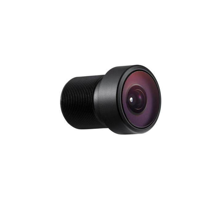 Panoramische HD-Linse φ5.12 TTL 23,93 DFOV 190 Brett-Linse CCTV-F2.4 für panoramische Überwachung