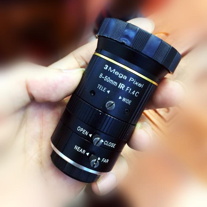 Manuelle Irislinsen, 8-50mm Kameraobjektiv für Industrie-Mikroskop-Kamera, c-Berg, 3.0MP