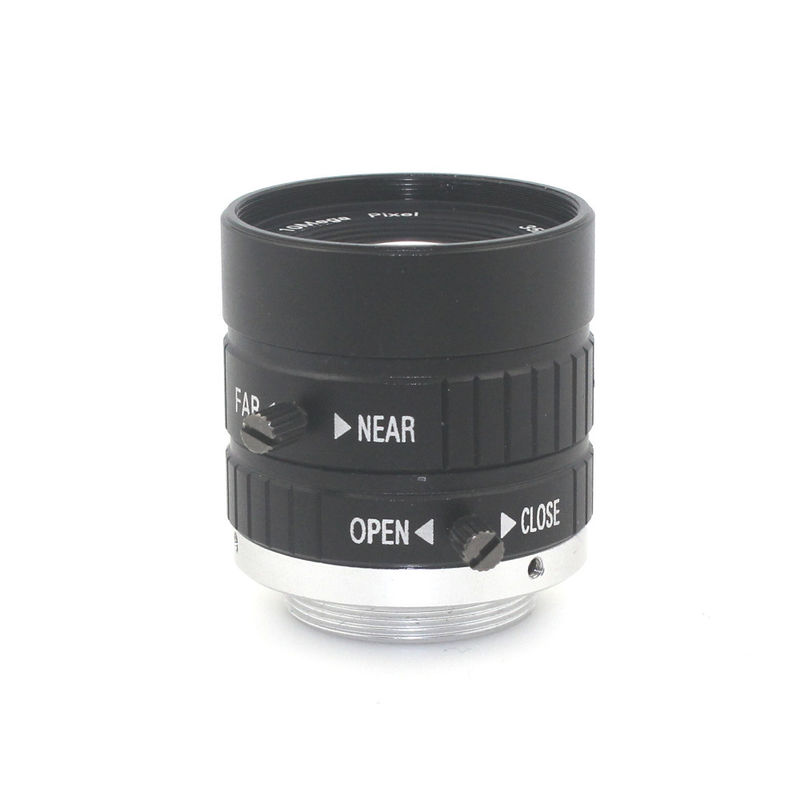 10MP High Resolution Lens 1/1.8 HD Manual IRIS Focus C Mount For CCTV Camera Industrial Microscope